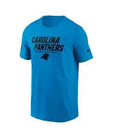 Nike Men's Blue Carolina Panthers Sideline Performance T-Shirt