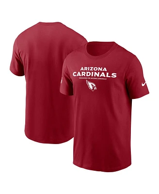Nike Men's Cardinal Arizona Cardinals Sideline Performance T-Shirt