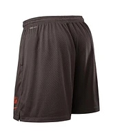 Nike Men's Brown Cleveland Browns Sideline Reversible Performance Shorts