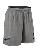 Nike Men's Black Philadelphia Eagles Sideline Reversible Performance Shorts
