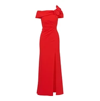 Adrianna Papell Women's Asymmetric Mermaid Dress