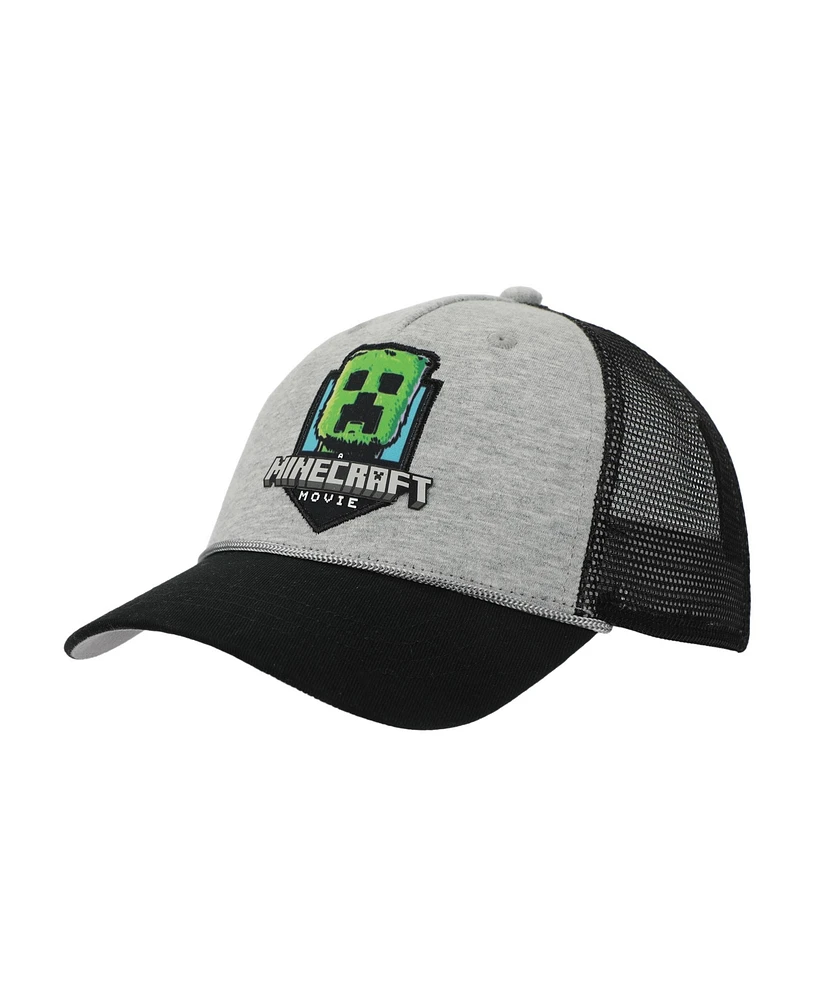 Minecraft Boys Creeper Youth Adjustable Baseball Cap
