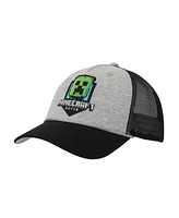 Minecraft Boys Creeper Youth Adjustable Baseball Cap