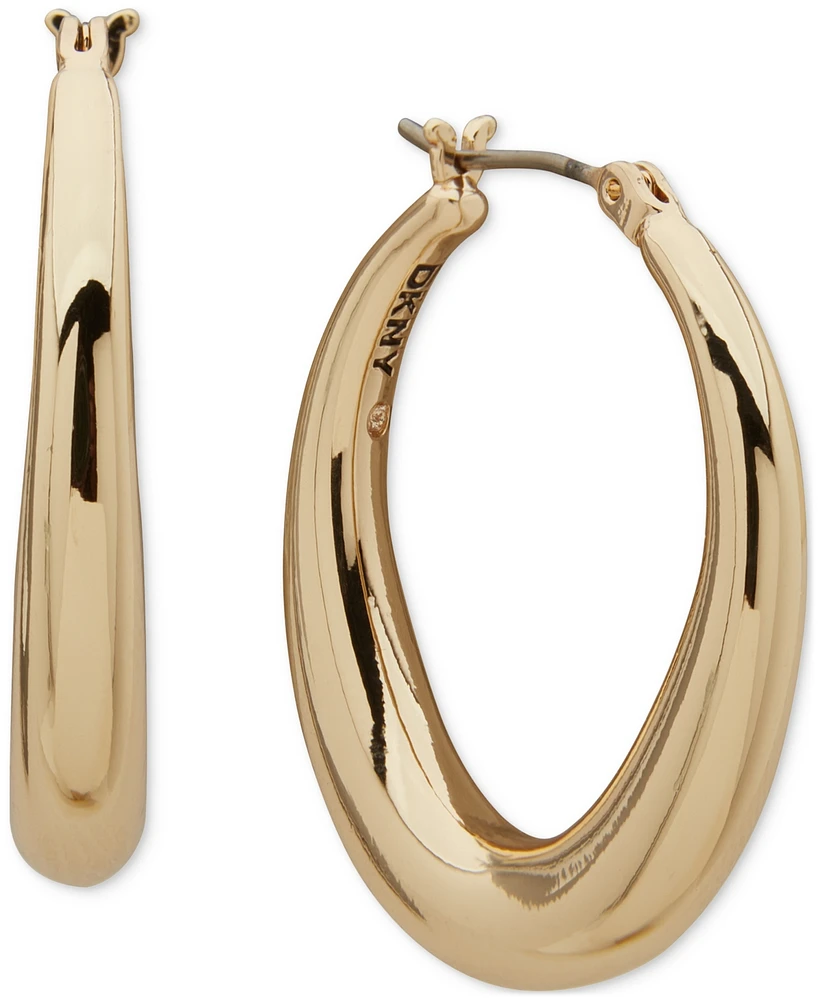 Dkny Tapered Hoop Earrings