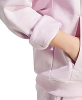 adidas Women's Drawcord Adjustable Kangaroo Pocket Jacket