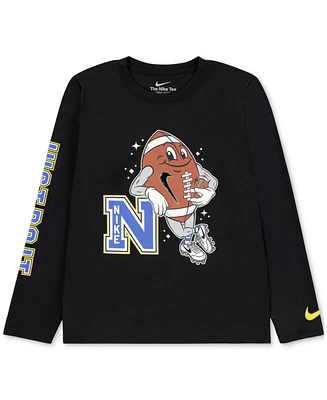 Nike Toddler & Little Boys Football Graphic Long-Sleeve Dri-fit T-Shirt