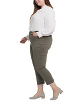 Nydj Plus Margot Girlfriend Pull On Jeans