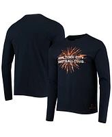 Mitchell & Ness Men's Navy New York City Fc For The Long Sleeve T-Shirt