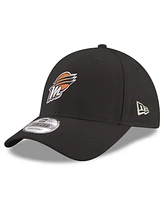 New Era Men's Black Phoenix Mercury Primary Logo 9FORTY Adjustable Hat