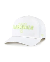 '47 Brand Women's White St. Louis Cardinals Bright Side Adjustable Hitch Hat