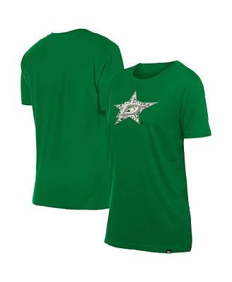 New Era Women's Green Dallas Stars Glam Game Floral T-Shirt