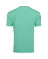 Sportiqe Men's and Women's Mint New York Liberty Skyline Comfy Tri-Blend T-Shirt