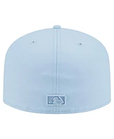 New Era Men's Light Blue Los Angeles Dodgers Color Pack A-Frame 59FIFTY Fitted Hat