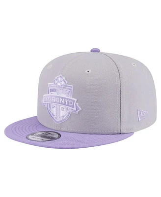 New Era Men's Gray Toronto Fc Color Pack Two-Tone 9FIFTY Snapback Hat