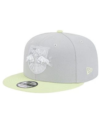 New Era Men's Gray New York Red Bulls Color Pack Two-Tone 9FIFTY Snapback Hat