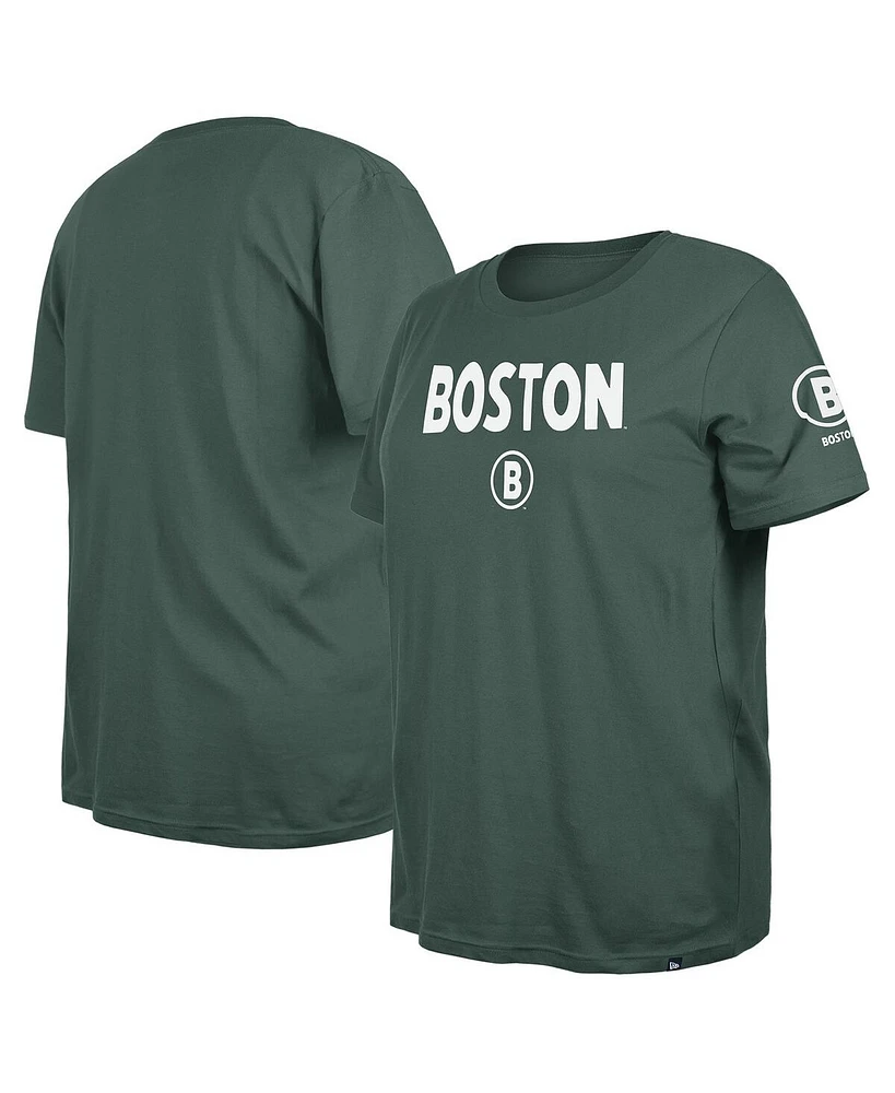 New Era Women's Green Boston Red Sox 2025 City Connect Plus T-Shirt