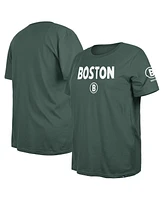 New Era Women's Green Boston Red Sox 2025 City Connect Plus T-Shirt