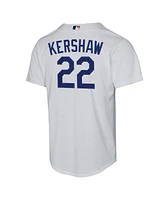 Nike Big Boys and Girls Clayton Kershaw White Los Angeles Dodgers Home Replica Player Jersey
