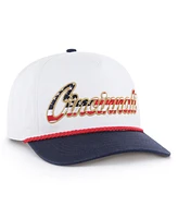 '47 Brand Men's White Cincinnati Bengals Patriotic Overhand Hitch Adjustable Hat