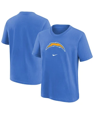 Nike Big Boys and Girls Powder Blue Los Angeles Chargers Primary Logo Legend T-Shirt