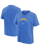 Nike Big Boys and Girls Powder Blue Los Angeles Chargers Primary Logo Legend T-Shirt