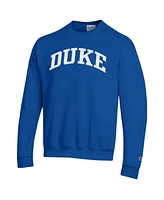 Champion Men's Royal Duke Blue Devils Basic Arch Fleece Pullover Sweatshirt