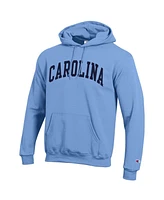 Champion Men's Carolina Blue North Tar Heels Basic Arch Fleece Pullover Hoodie Sweatshirt
