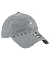 New Era Men's and Women's Gray New York Liberty Core Tonal 9TWENTY Adjustable Hat