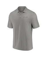 Fanatics Men's Gray Chicago White Sox Component Polo Shirt