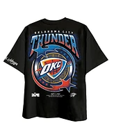 Two Hype Men's Black Oklahoma City Thunder Drip Dime Collection Premium T-Shirt