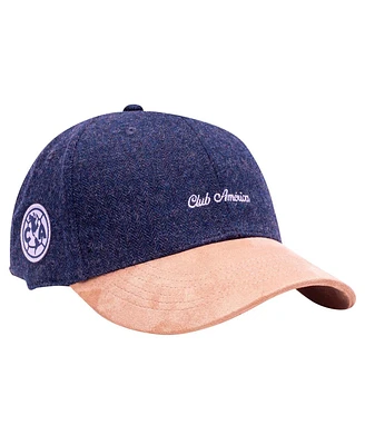 Fan Ink Men's Navy/Tan Club America Noble Adjustable Hat