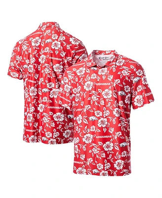 Reyn Spooner Men's Cardinal Arkansas Razorbacks Performance Polo Shirt