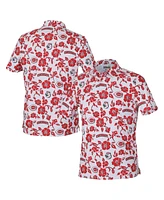 Reyn Spooner Men's White Cincinnati Reds Pua Performance Polo Shirt
