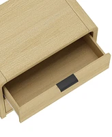 Manhattan Comfort 28" Medium Density Fiberboard Grace Modern 2-Drawer Nightstand