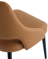 Manhattan Comfort 33.9" Faux Leather Tremont Dining Chair