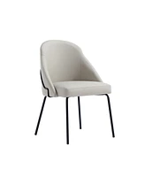 Manhattan Comfort 34.3" Faux Leather Gracie Dining Chair
