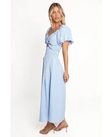 Petal and Pup Women's Cintra Puff Sleeve Maxi Dress