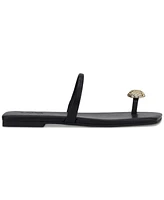 I.n.c. International Concepts Women's Yitta Embellished Flat Sandals, Exclusively at Macy's