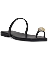 I.n.c. International Concepts Women's Yitta Embellished Flat Sandals, Exclusively at Macy's
