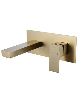 Greenspring Single-Handle Wall Mount Bathroom Faucet
