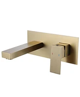 Greenspring Single-Handle Wall Mount Bathroom Faucet
