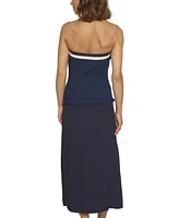 Central Park West Women's Strapless Bodycon Dress