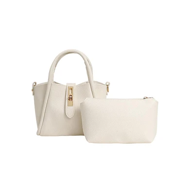 Women's The Galleria Hand Bag - Ivory White