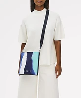 Radley London Southwell Gardens Stripe Zip Top Crossbody Bag