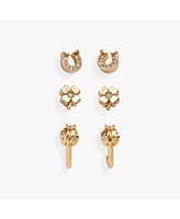 Alex and Ani Love Luck Stud Set