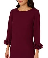Adrianna Papell Women's 3/4-Sleeve Shift Dress