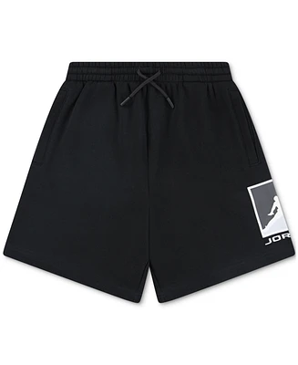 Jordan Big Boys Essentials Boxed Logo Fleece Shorts