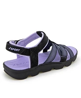 Jbu Women's Kaia Casual Flat Sandals