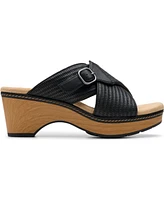 Clarks Collection Women's Seannah Nora Wedge Sandals