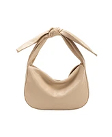 Melie Bianco Marni Crinkle Bow Small Crossbody Bag